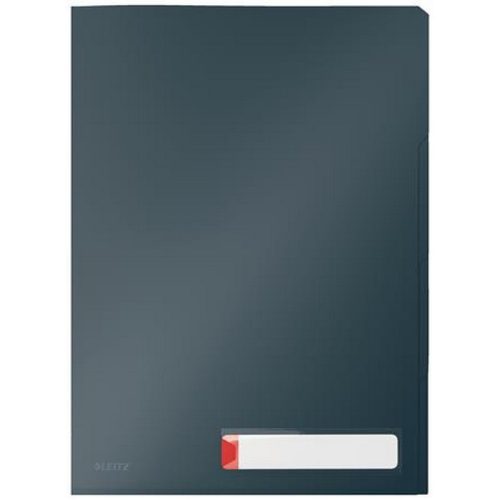Rendszerező genotherm, A4, PP, LEITZ "Cosy Privacy", bársonyszürke