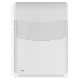   Genotherm, lefűzhető, A4, 170 mikron, narancsos felület, 20 mm, behajtható fül, LEITZ "Jum...