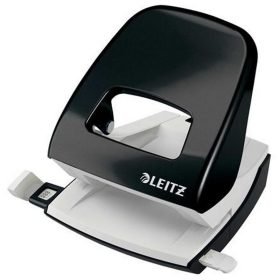   Lyukasztó, kétlyukú, 30 lap, LEITZ "Nexxt Wow", fekete