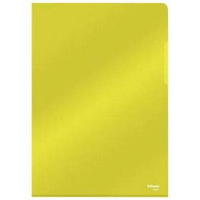   Genotherm, "L", A4, 150 mikron, víztiszta felület, ESSELTE "Luxus", sárga