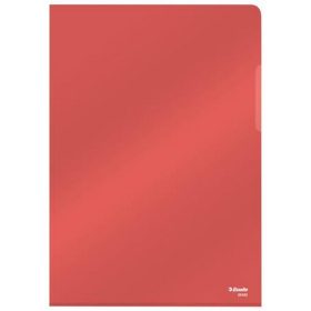   Genotherm, "L", A4, 150 mikron, víztiszta felület, ESSELTE "Luxus", piros