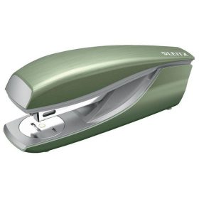   Tűzőgép, 24/6, 26/6, 30 lap, LEITZ "Nexxt Style", olajfazöld