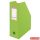 Iratpapucs, PVC/karton, 100 mm, összehajtható, ESSELTE, Vivida zöld