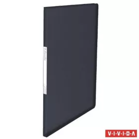   Bemutatómappa, 20 zsebes, A4, ESSELTE "Vivida", fekete