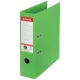 Iratrendező, 75 mm, A4, élvédő sínnel, ESSELTE "No.1", zöld