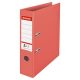 Iratrendező, 75 mm, A4, PP, élvédő sínnel, ESSELTE "Colour'Breeze", korall