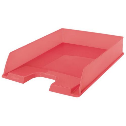 Irattálca, műanyag, ESSELTE "Colour'Breeze", korall