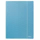 Gumis mappa, karton, A4, ESSELTE "Colour'Breeze", kék