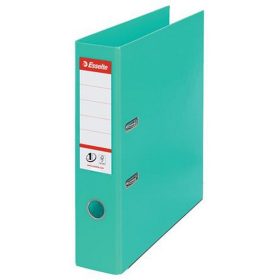  Iratrendező, 75 mm, A4, PP, élvédő sínnel, ESSELTE "Standard", mentazöld