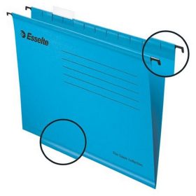   Függőmappa, újrahasznosított karton, A4, ESSELTE "Classic", kék