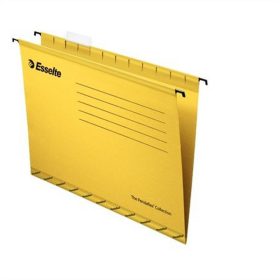   Függőmappa, újrahasznosított karton, A4, ESSELTE "Classic", sárga