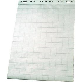   Flipchart papír, sima-kockás, 65 x 95,5 cm, 50 lap, ESSELTE