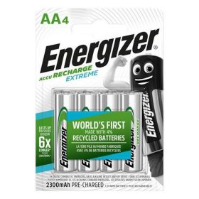   Tölthető elem, AA ceruza, 4x2300 mAh, előtöltött, ENERGIZER "Extreme"