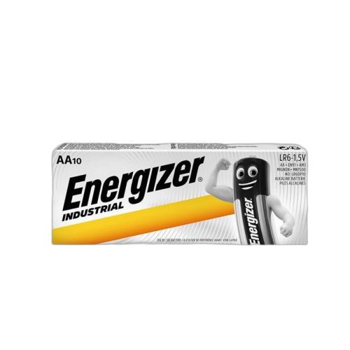 Elem AA ceruza, 10 db, ENERGIZER ""Alkaline Power Industrial"