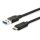 Átalakító kábel, USB-C-USB 3.2, 1m, EQUIP