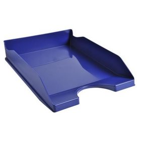   Irattálca, műanyag, A4, EXACOMPTA "Office", éjkék