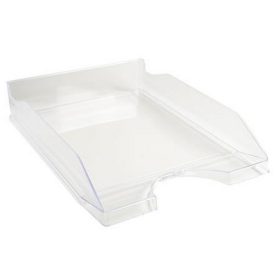   Irattálca, műanyag, A4, EXACOMPTA "Office", áttetsző
