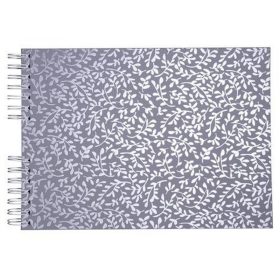   Fotóalbum, spirál, 32x22 cm, 25 lap, EXACOMPTA "Autentik", kékesszürke