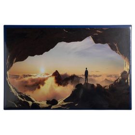   Könyökalátét, PVC, 375x575 mm, EXACOMPTA "KreaCover®", kék