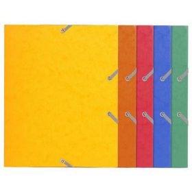 Gumis mappa, prespán, A5, EXACOMPTA, vegyes színek