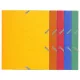 Gumis mappa, prespán, A5, EXACOMPTA, vegyes színek
