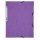 Gumis mappa, prespán, A4, EXACOMPTA, lila