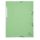 Gumis mappa, prespán, A4, EXACOMPTA, lágy zöld