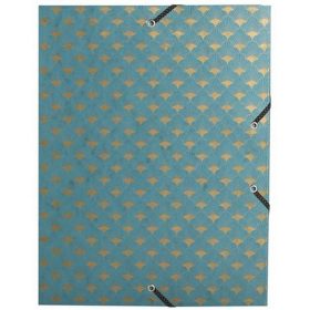   Gumis mappa, karton, A4, 40 mm, EXACOMPTA "Néo Déco", vegyes színek