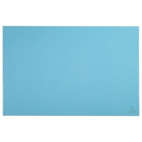   Könyökalátét, karton, 575x375 mm, EXACOMPTA "Aquarel", pasztell kék