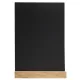 Krétatábla, álló, A4, menükhöz, EXACOMPTA, fekete