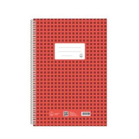   Spirálfüzet, A4, kockás, 80 lap, FŰZFŐI "Novum"