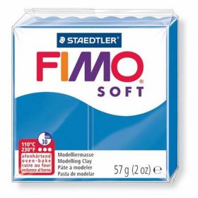   Gyurma, 57 g, égethető, FIMO "Soft", óceán kék