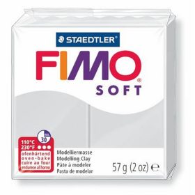   Gyurma, 57 g, égethető, FIMO "Soft", delfinszürke