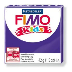 Gyurma, 42 g, égethető, FIMO "Kids", lila