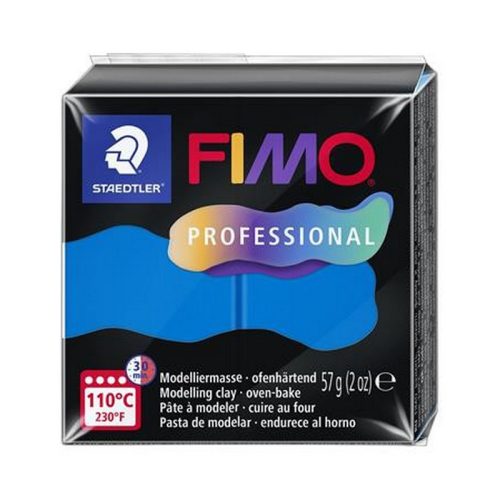 Gyurma, 57 g, égethető, FIMO "Professional", kék