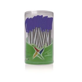   Golyóstoll, 0,20 mm, kupakos, FLEXOFFICE "FO-049", kék