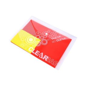   Irattartó tasak, A4, PP, patentos, 180 mikron, FLEXOFFICE "FO-CBF05", áttetsző