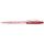 Golyóstoll, 0,25 mm, nyomógombos, FLEXOFFICE "Jonat", piros