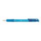 Golyóstoll, 0,4 mm, nyomógombos, FLEXOFFICE "EasyGrip", kék