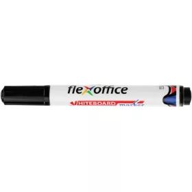   Táblamarker, 2,5 mm,kúpos, FLEXOFFICE "WB03", fekete