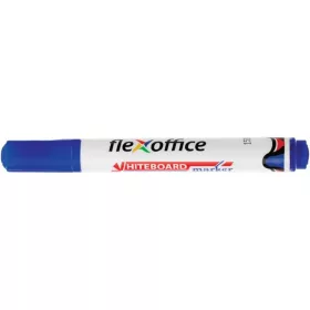   Táblamarker, 2,5 mm, kúpos, FLEXOFFICE "WB03", kék