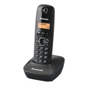   Telefon, vezeték nélküli, PANASONIC "KX-TG1611HGH", szürke