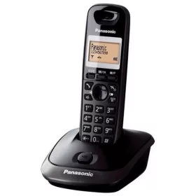   Telefon, vezeték nélküli, PANASONIC "KX-TG2511HGT", fekete