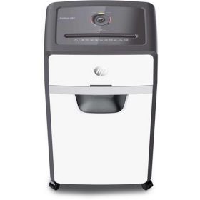   Iratmegsemmisítő, mikrokonfetti, 16 lap, HP "Oneshred 16MC", világosszürke