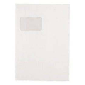   Boríték, TC4, szilikonos, bal ablakos (50 x 100), VICTORIA PAPER