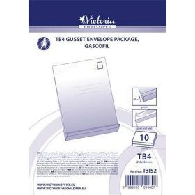   Redős-talpas tasak csomag, TB4, szilikonos, 40 mm talp, VICTORIA PAPER, barna gascofil