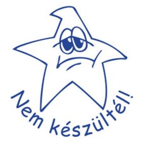   Bélyegző, motivációs, Nem készültél!, COLOP "N43-kék", kék