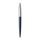 Golyóstoll, 0,7 mm, ezüst színű klip, royal kék tolltest, PARKER, "Royal Jotter", kék