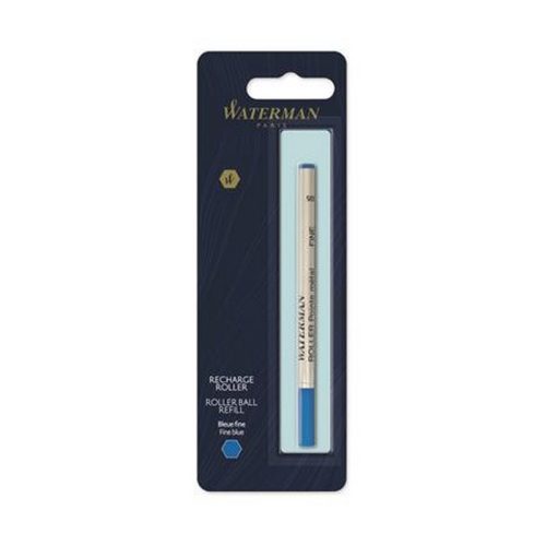 Rollertoll betét, 0,5 mm, F, WATERMAN, kék