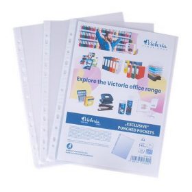   Genotherm, lefűzhető, A4, 145 mikron, víztiszta, VICTORIA OFFICE